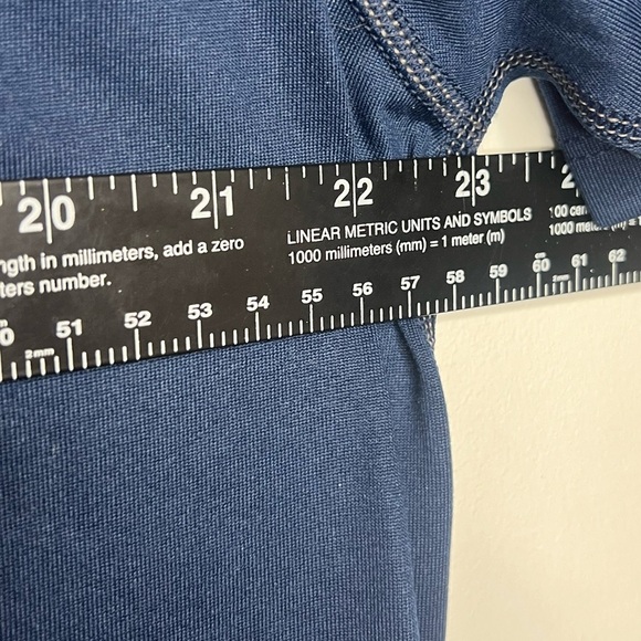 Adidas University of Michigan Athletic Shirt Men's Large Blue U of M Wolverines - Picture 6 of 6